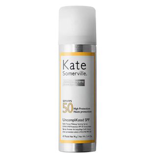 Kate Somerville UncompliKated SPF50 Soft Focus Makeup Setting Spray - best SPF to apply over make-up