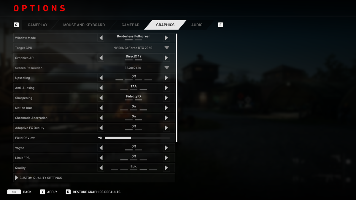 Back 4 Blood Settings and Image Quality Comparisons
