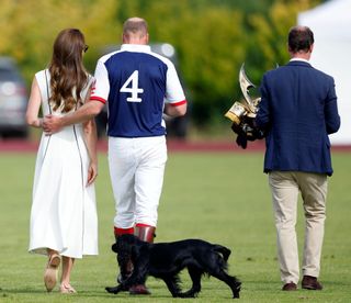 The Duke of Cambridge Takes Part In The Royal Charity Polo Cup 2022