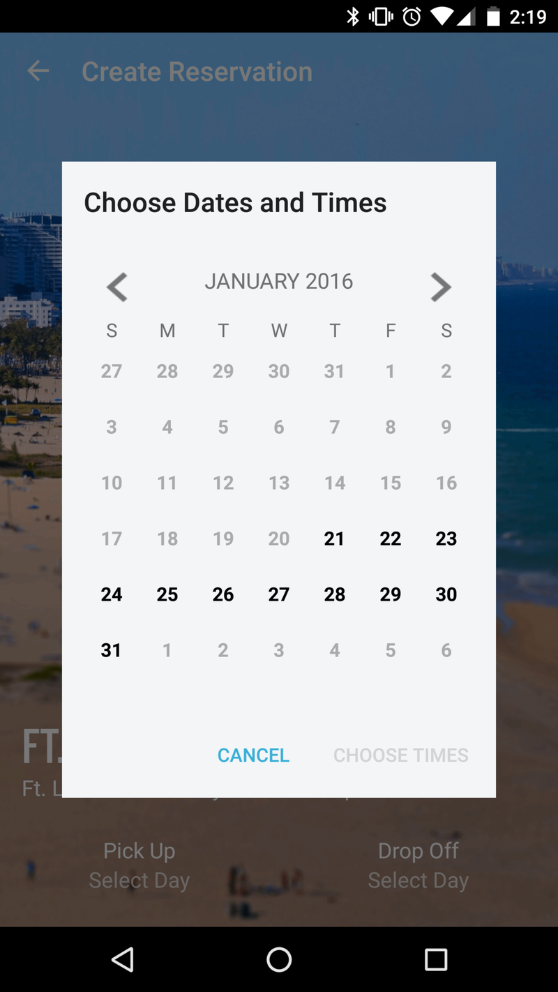 Silvercar app
