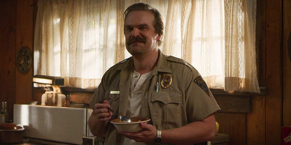 David Harbour as Jim Hopper in Stranger Things Season 3