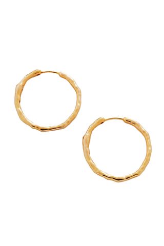 Monica Vinader Siren Muse Medium Hoop Earrings