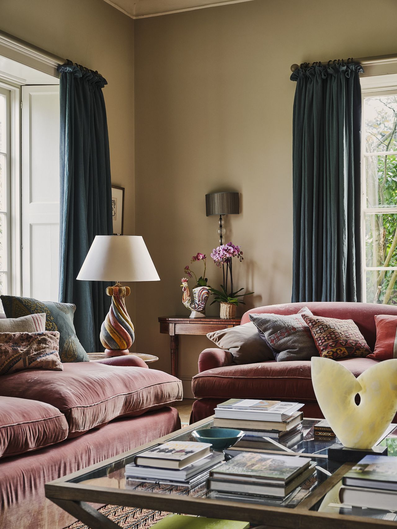 Sibyl Colefax &amp; John Fowler rooms by Emma Burns