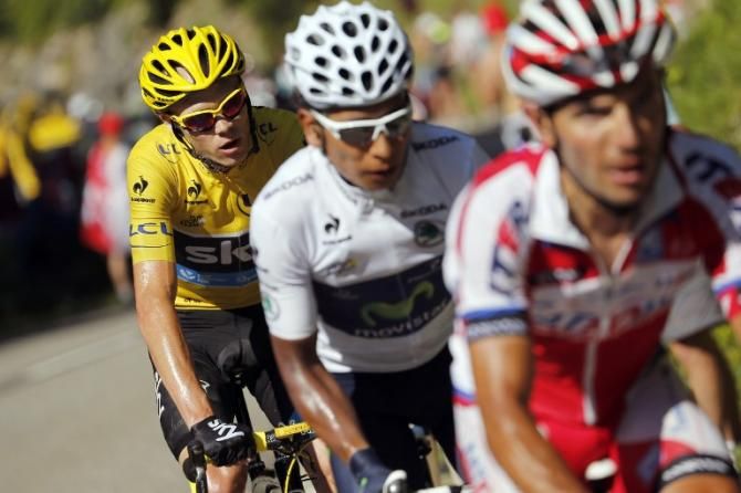 Joaquim Rodriguez (Katusha), Nairo Quintana (Movistar) and Chris Froome (Sky) made the final selection