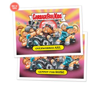 The Guns N' Roses stickers