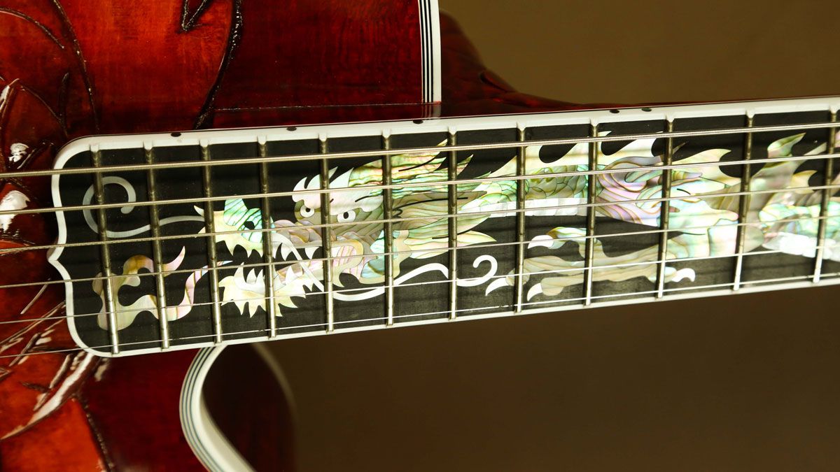 Gibson China Dragon Super 400 archtop guitar