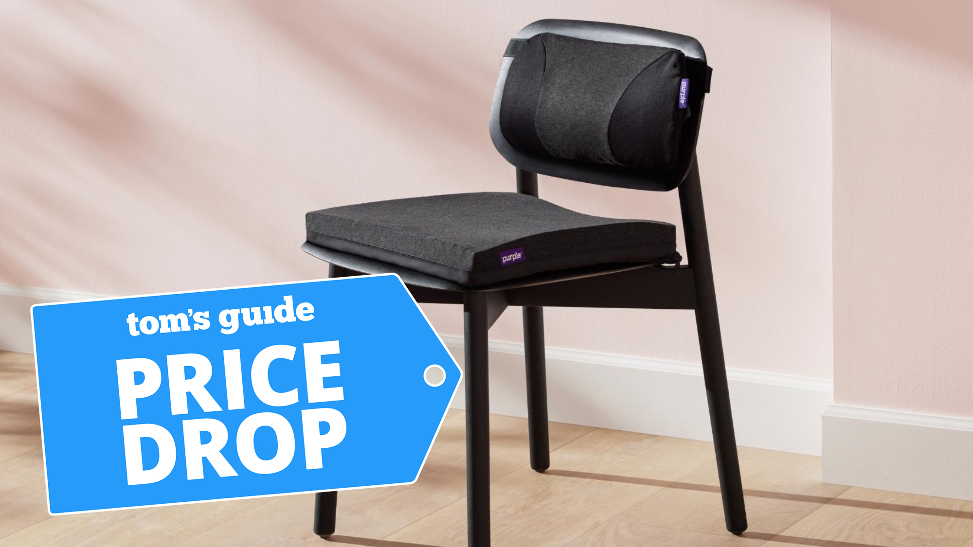 Purple Seat Cushion