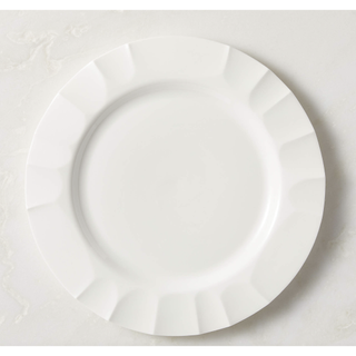 Chert white porcelain plate