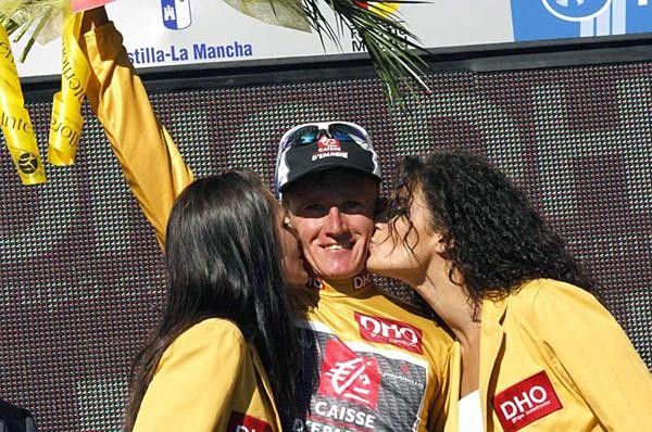 More kisses for the Russian Vladimir Efimkin