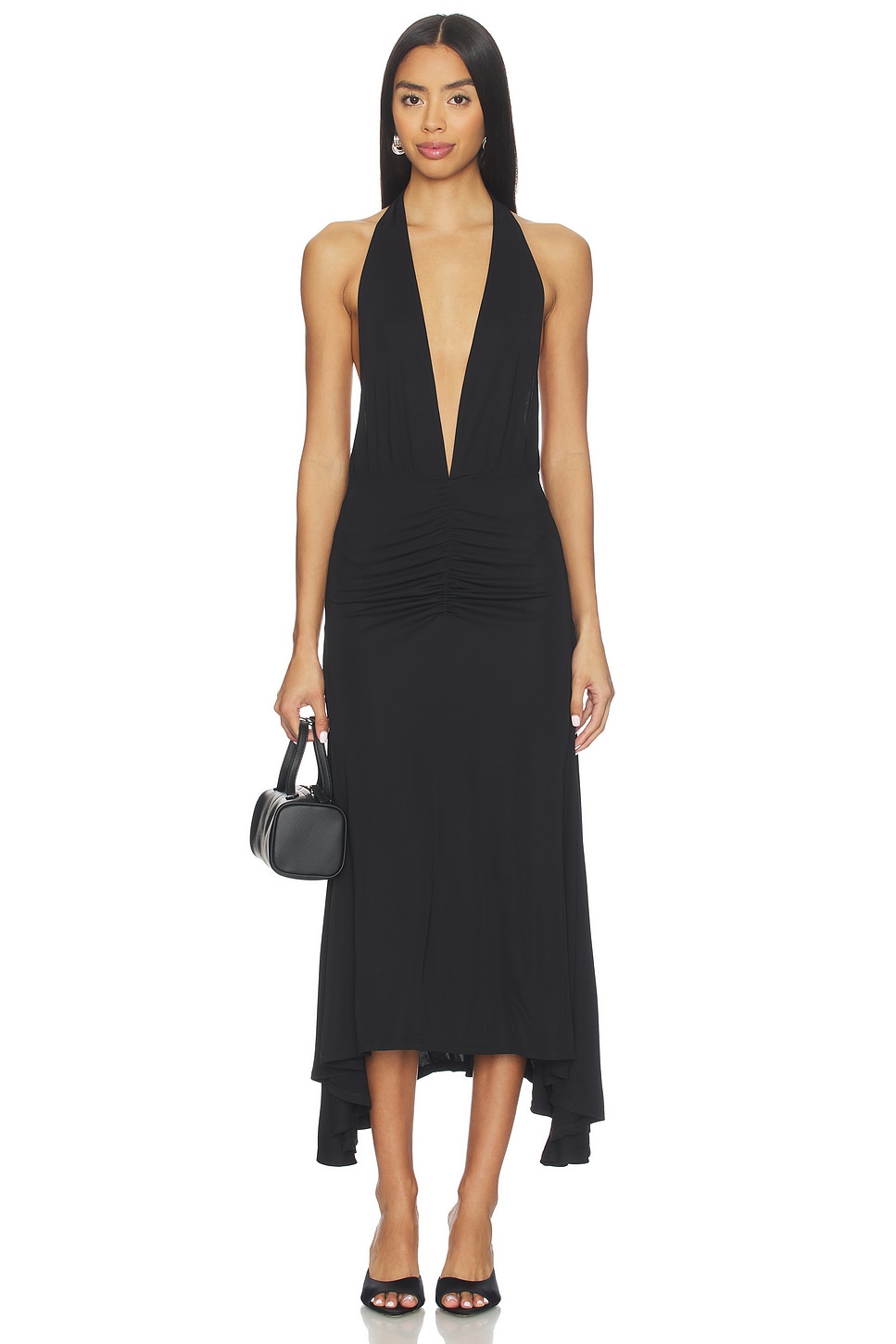 Halter Midi Dress
