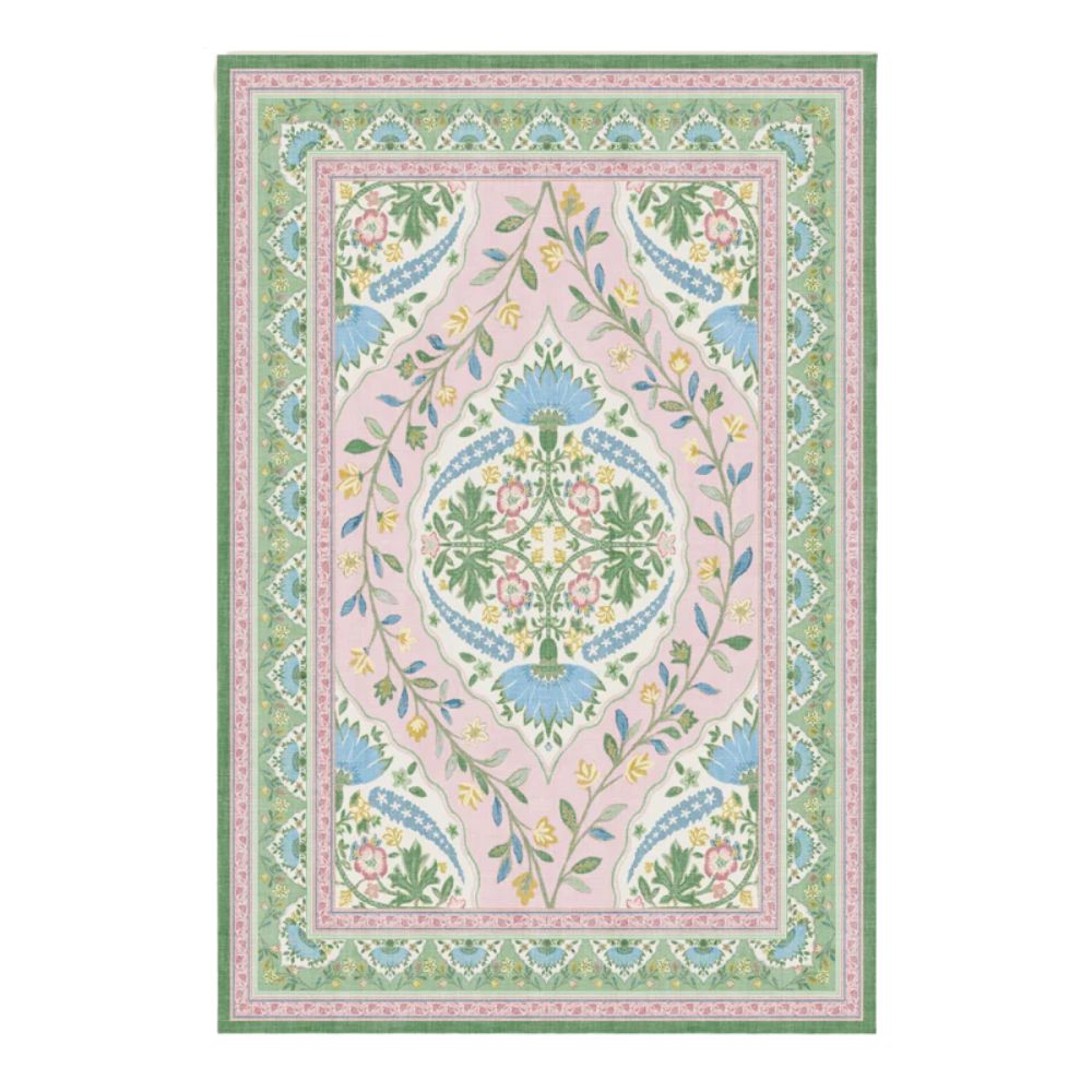 Skye Pink Multicolor Outdoor Rug by Mrs Alice