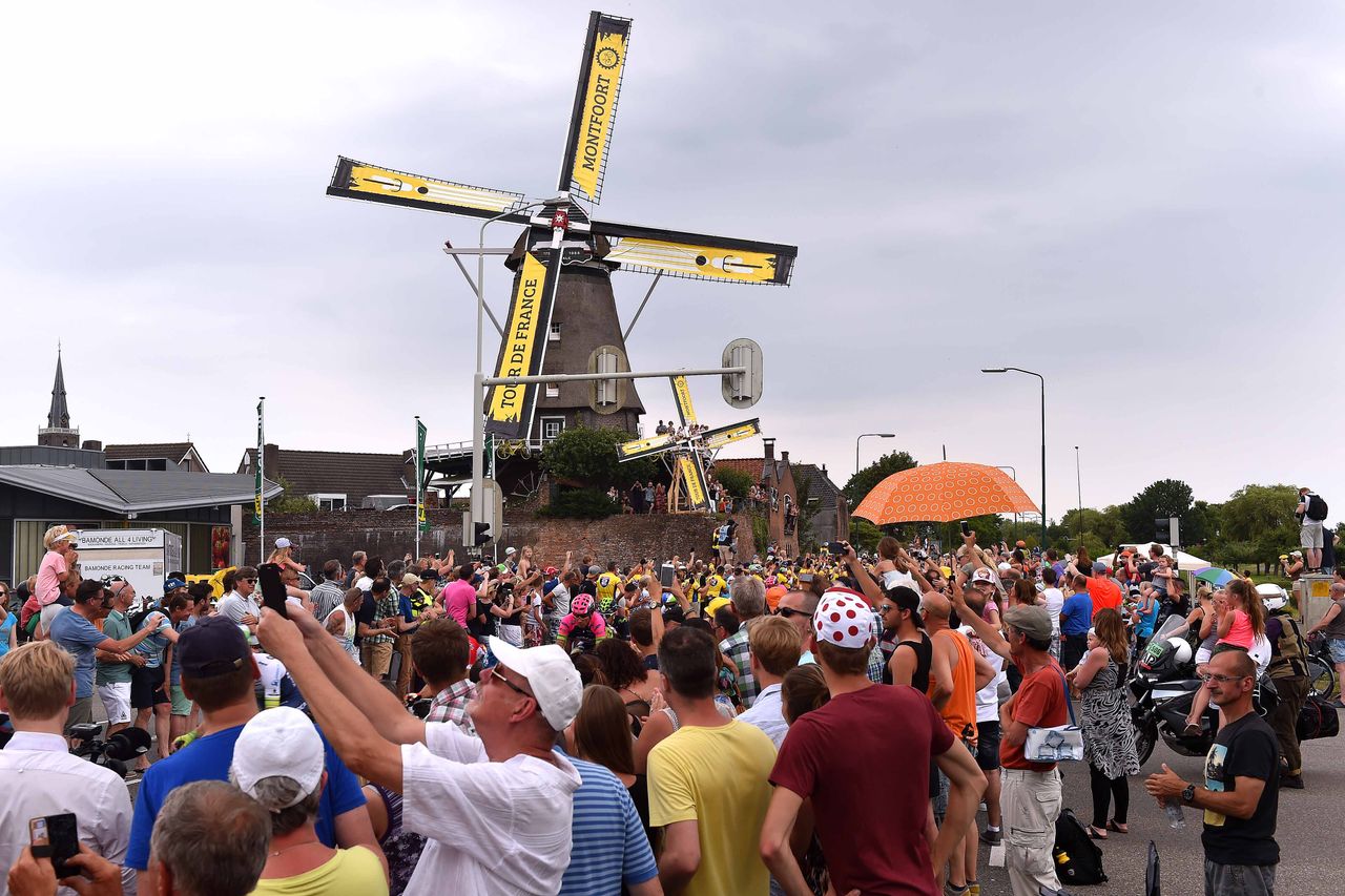 Stage 2 of the Tour de France in Utrecht