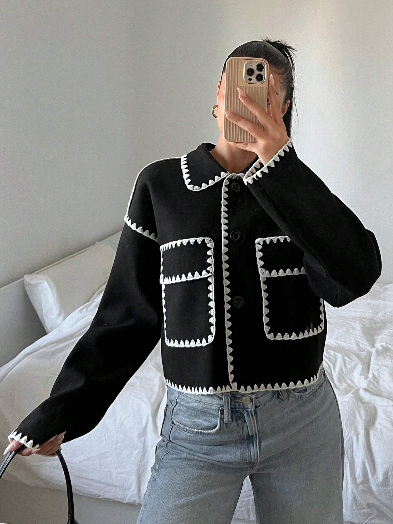 black jacket