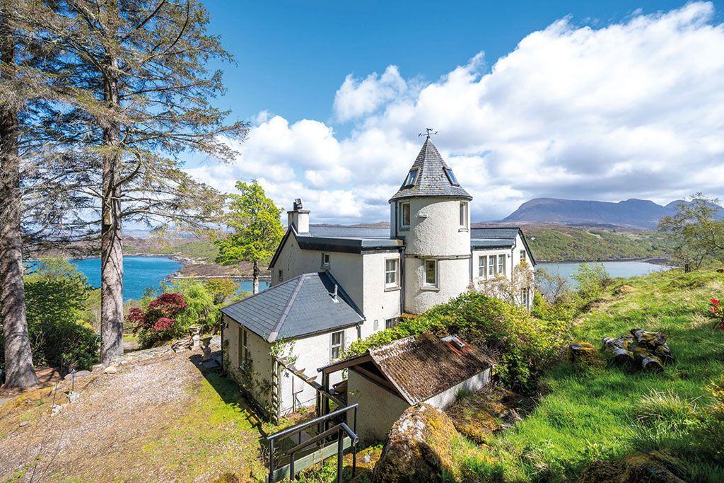 Houses for sale in elevated locations: Pollanaich, Nedd, Drumbeg, Sutherland