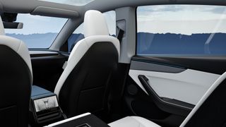 2025 Tesla Model Y interior