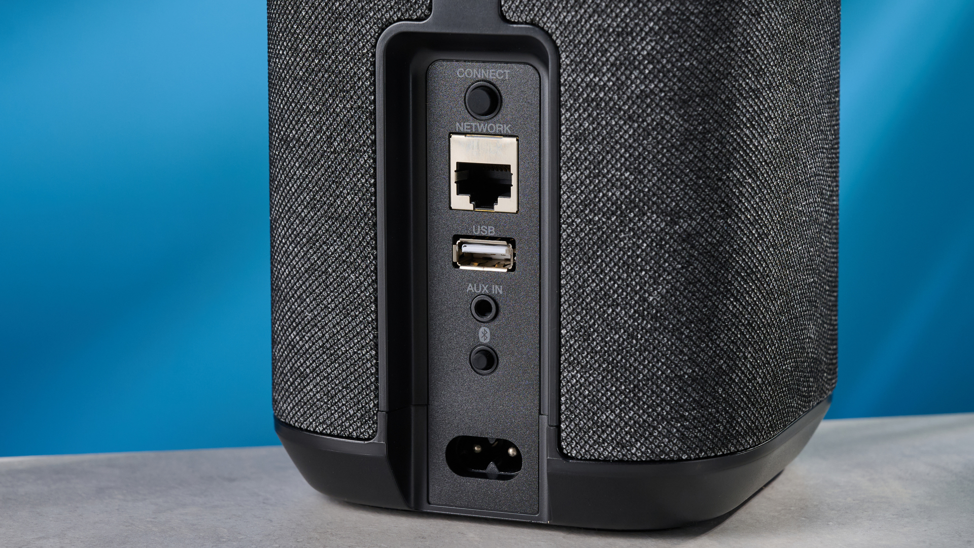 A Denon Home 150 smart speaker