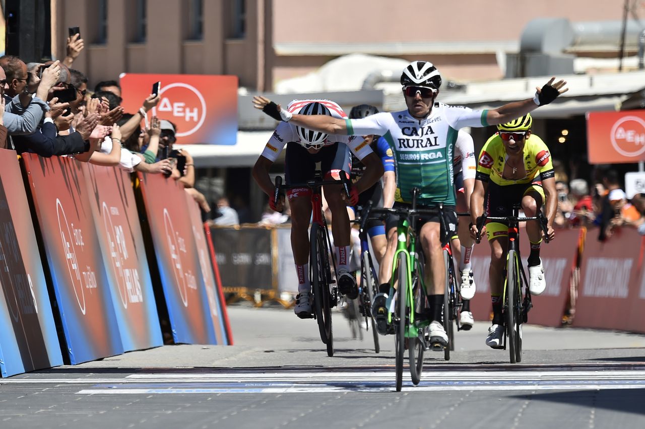 International Tour of Hellas 2022 - 17th Edition - 1st stage Heraklion - Chania 190.1 km - 27/04/2022 - Eduard Prades (ESP - Caja Rural - Seguros RGA) - photo Tommaso Pelagalli/SprintCyclingAgency&Acirc;&copy;2022