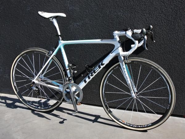 Fabian Cancellara (Leopard Trek) hopes his subtly modified Trek Madone 6-Series SSL will carry him to his third Paris-Roubaix victory.