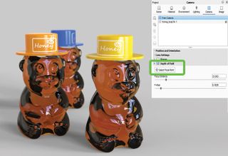 KeyShot rendering tips: Create depth of field