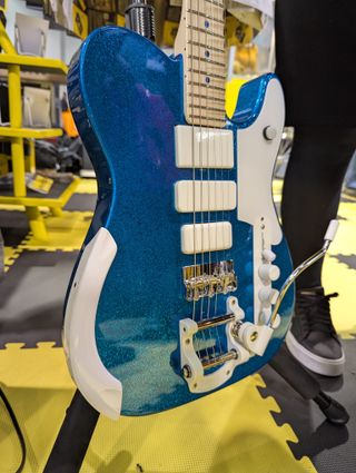 Jack White's Fender Custom Shop Triplecaster at NAMM 2025