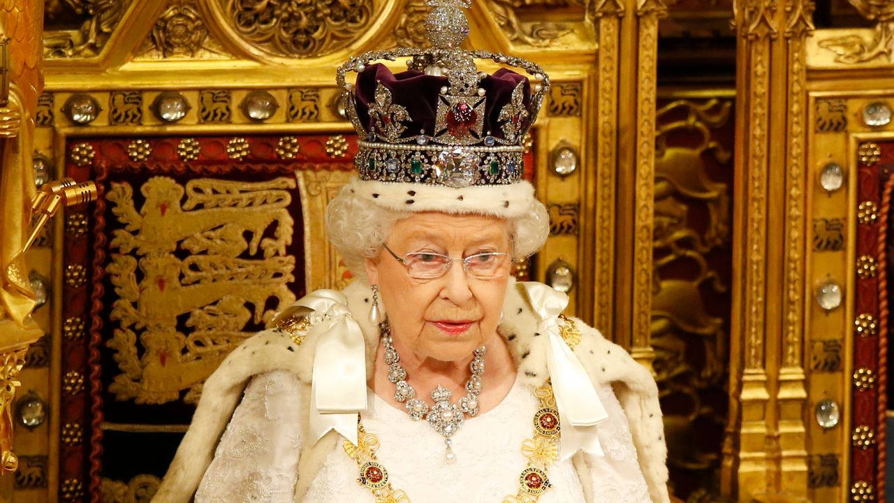 Queen’s historic role revealed, seen here as she read the Queen&#039;s Speech from the throne during State Opening of Parliament in the House of Lords