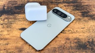 Google Pixel 9 Pro XL with Belkin BoostCharge 30W USB-C charger