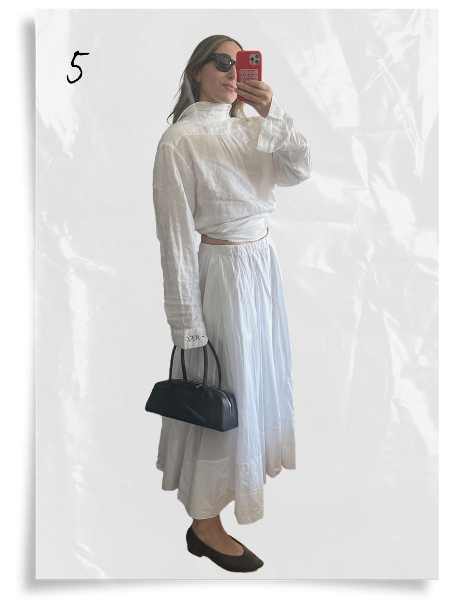 senior fashion editor Anna LaPlaca's anti-trend summer capsule wardrobe