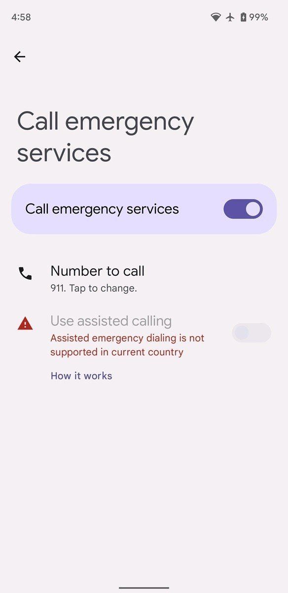 Pixel Personal Safety Emergency Sos
