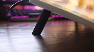 Wacom One pen display side profile with legs extended