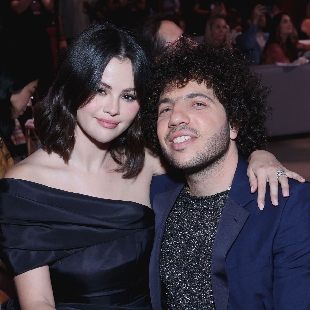 Selena Gomez and Benny Blanco attend the Second Annual Rare Impact Fund Benefit Supporting Youth Mental Health