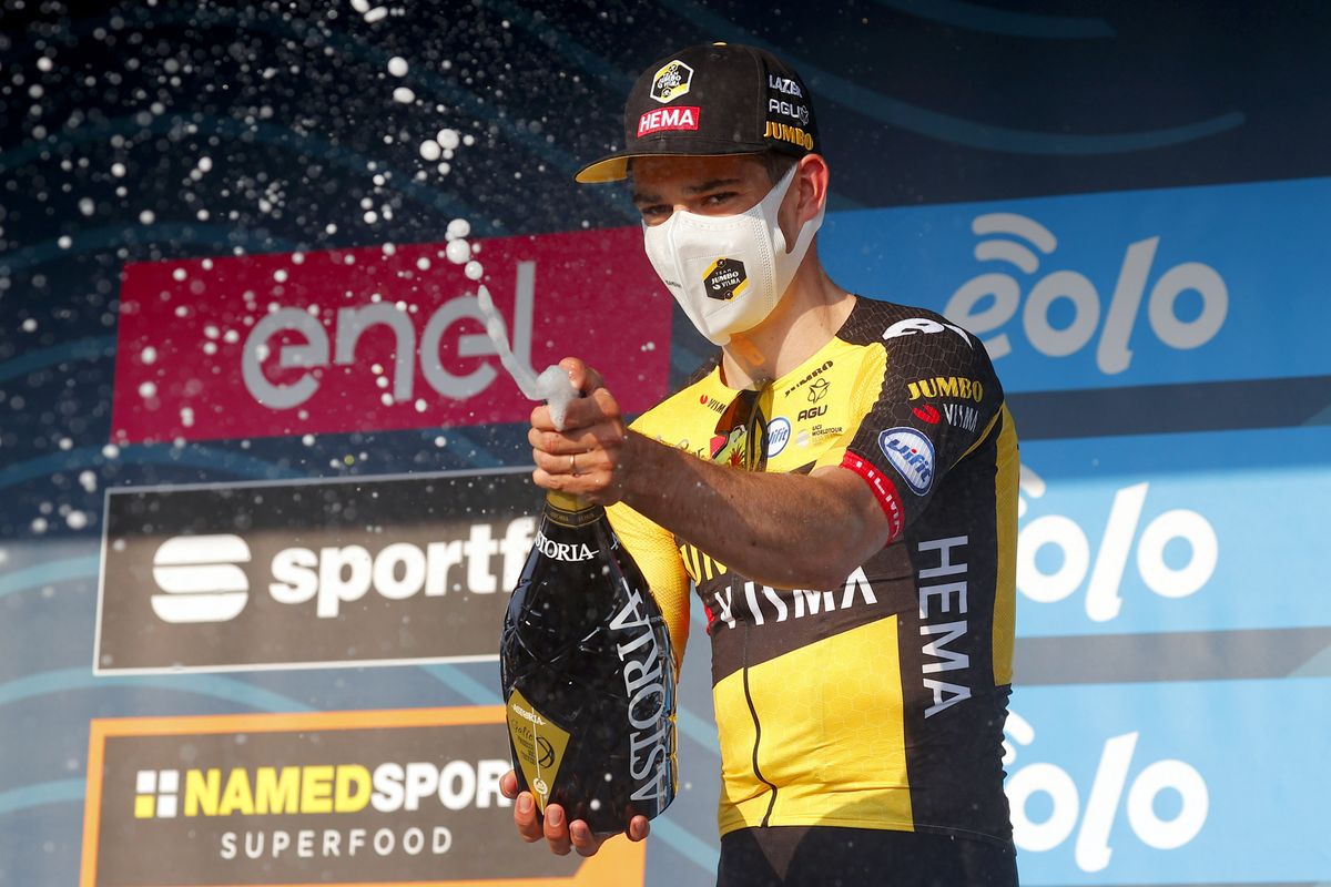 Tirreno Adriatico 2021 56th Edition 1st stage Lido di Camaiore Lido di Camaiore 156 km 10032021 Wout Van Aert BEL Jumbo Visma photo Luca BettiniBettiniPhoto2021