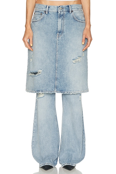Pert Light Crow Wide Leg