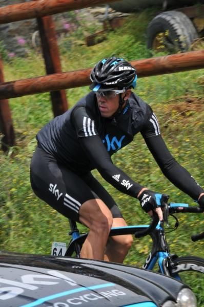 Mathew Hayman looks to see if everything is OK behind.