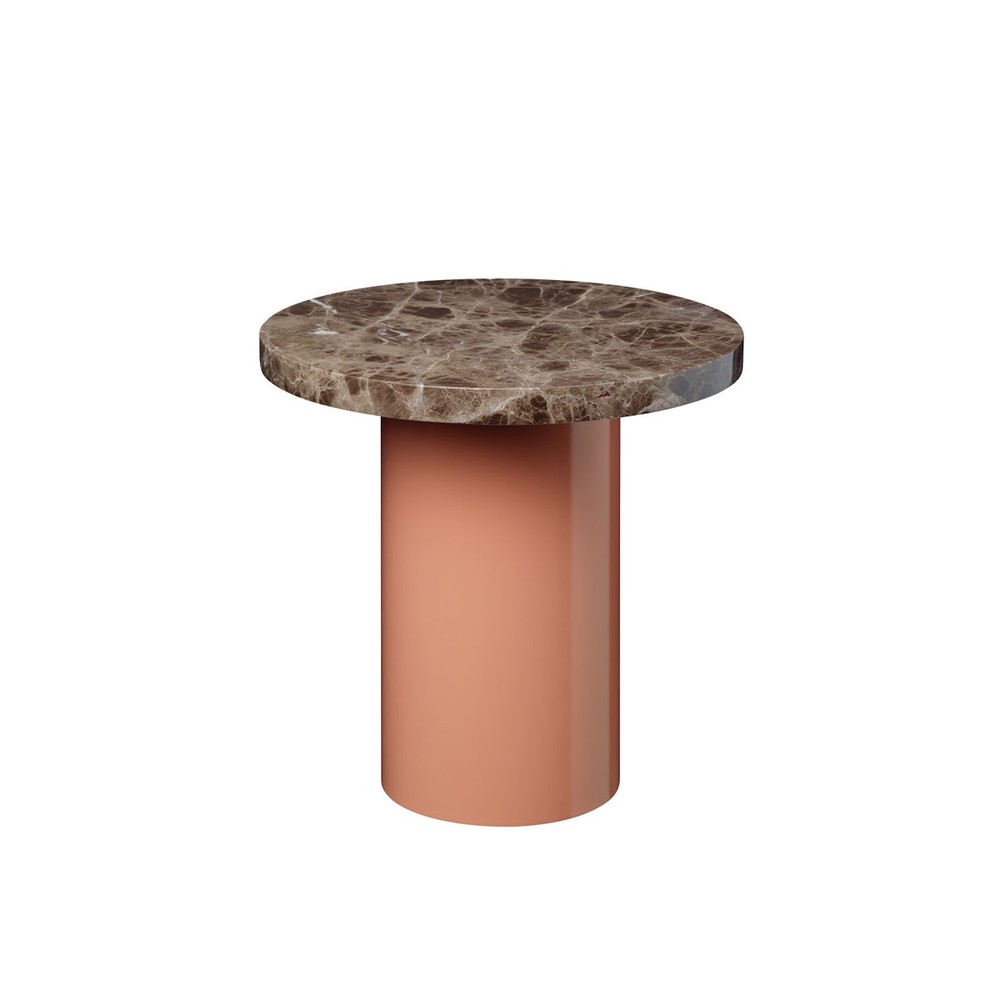 E15 Ct09 Enoki Side Table With Marble Top