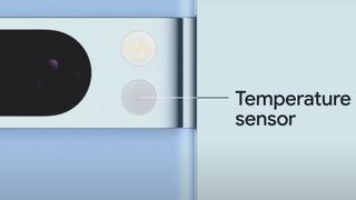 Google Pixel 8 Pro temperature sensor