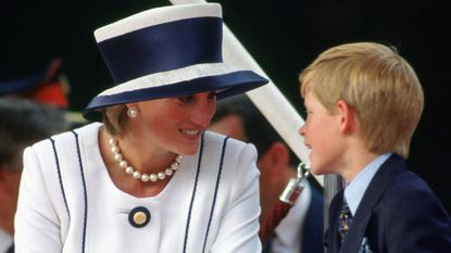 Princess Diana and Prince Harry