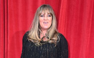 EastEnders star Lorraine Stanley on the red carpet