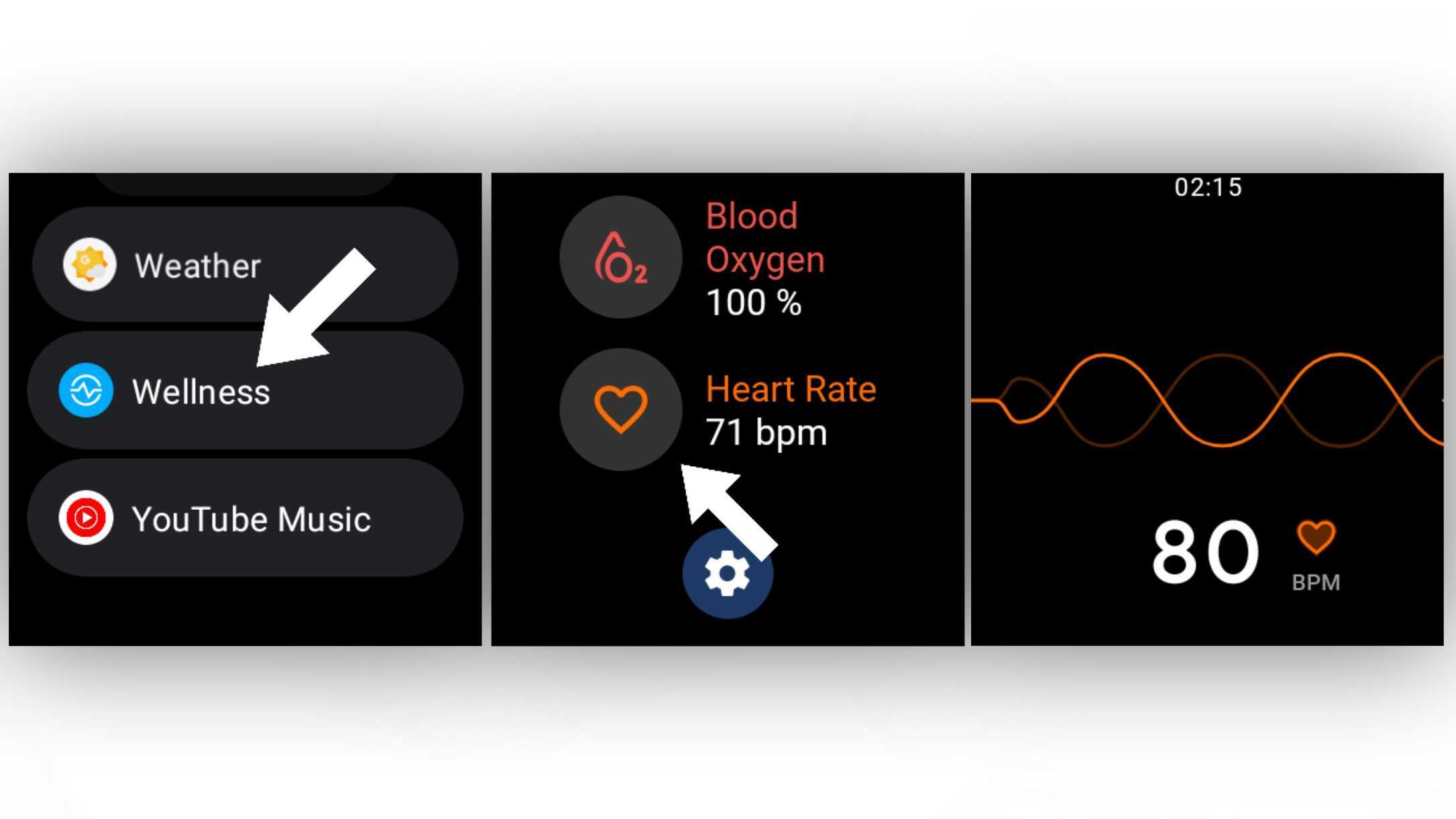 Check heart rate on the Fossil Gen 6 Wellness Edition using the Wellness app