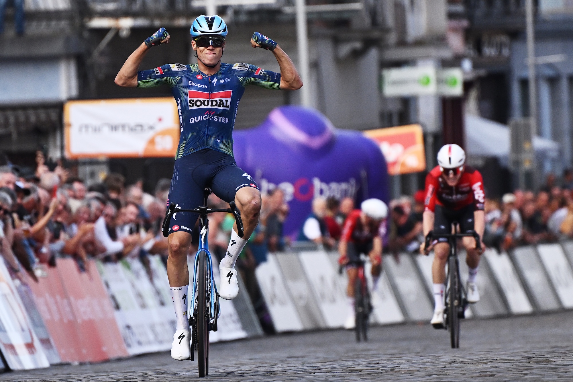 Binche-Chimay-Binche: Paul Magnier slams the door on Lotto-Intermarché duo for winning sprint