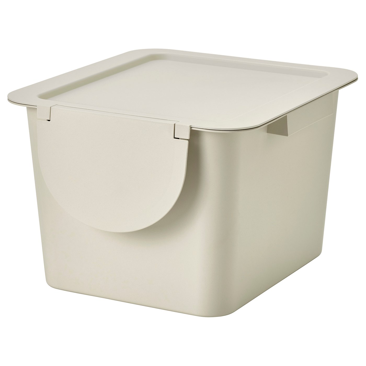 Tr&amp;Ouml;skning Bin With Lid - Light Beige 12 L