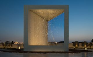 Lighting installation by Ralph Helmick, Abu Dhabi, UAE