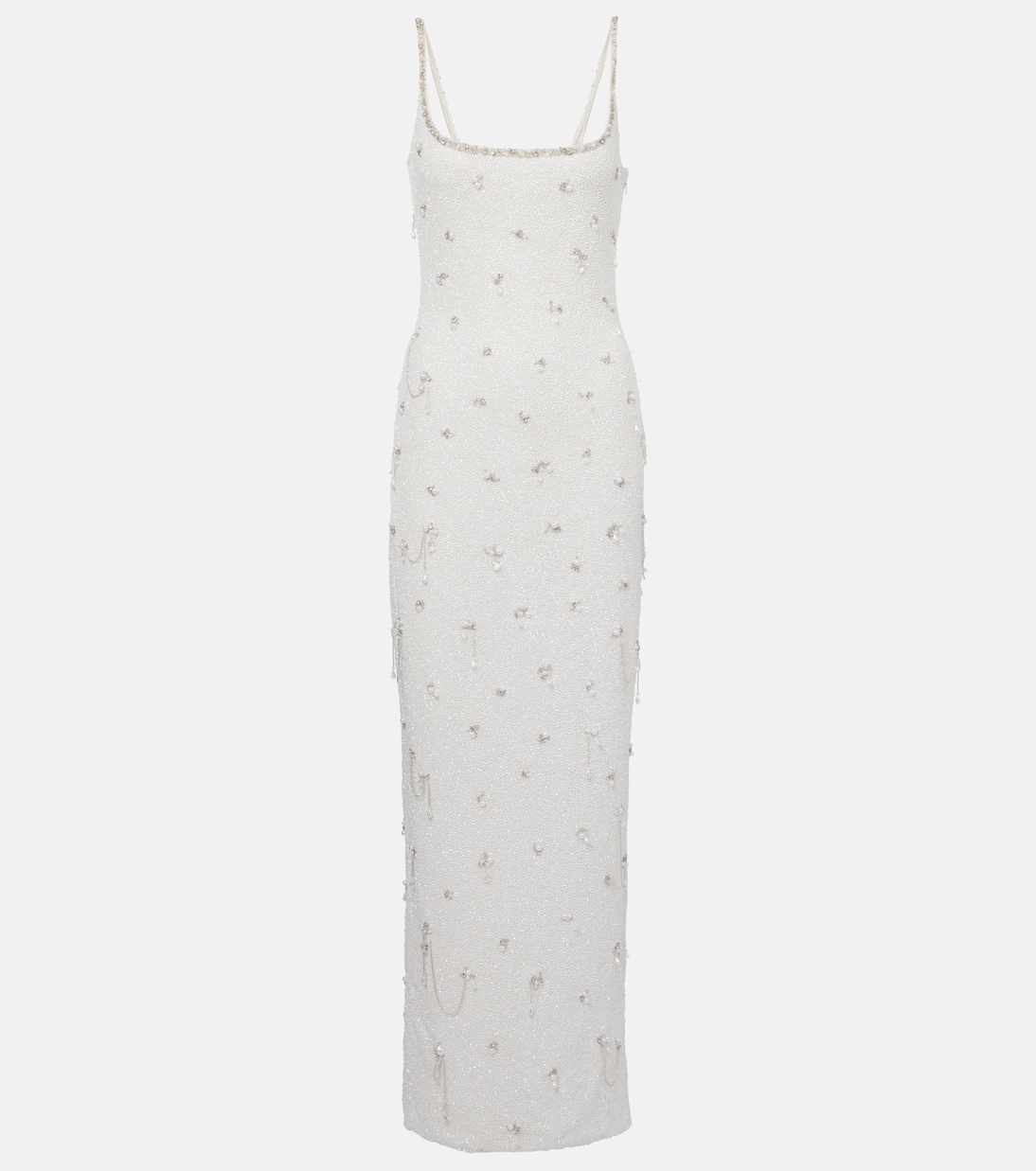 Droplet Embellished Gown