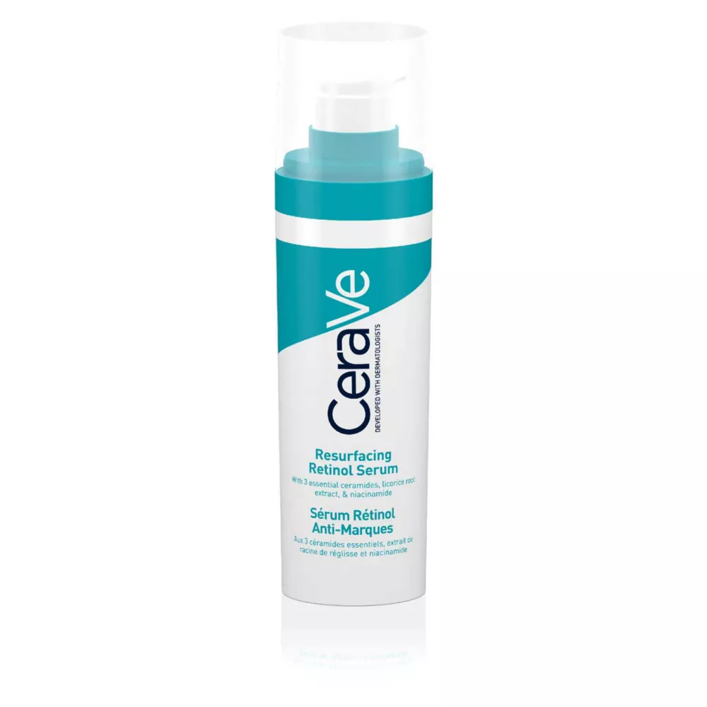 Cerave Resurfacing Retinol Face Serum With Ceramides & Niacinamide for Blemish-Prone Skin 30ml