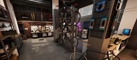 A screenshot from Bike Mechanic Simulator