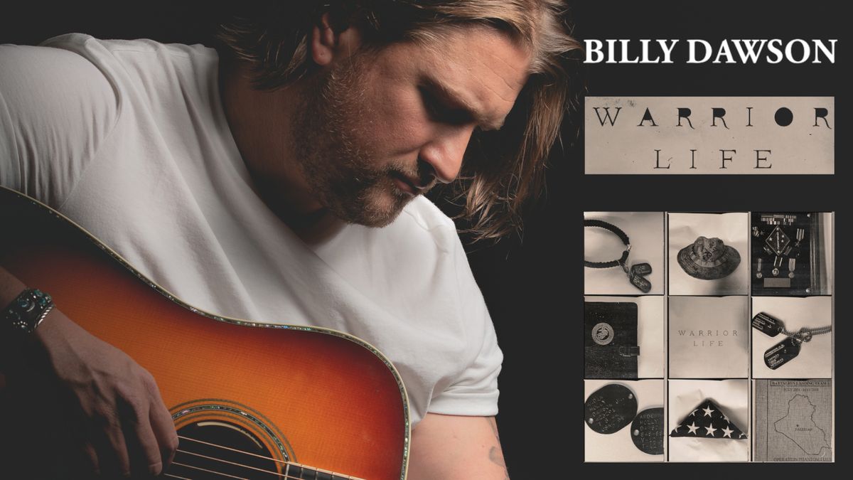 Billy Dawson and &#039;Warrior Life&#039; album artwork