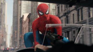 Tom Holland as Spider-Man in Spider-Man: Brand New Day