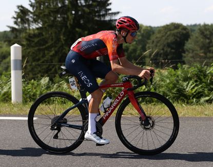 Tom Pidcock riding for Ineos Grenadiers at the Tour de France 2023