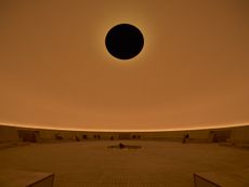 inside skyscape by james turrell