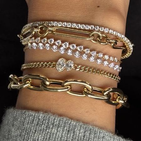 mimi nguyen wearing a custom bracelet stack by sophie ratner