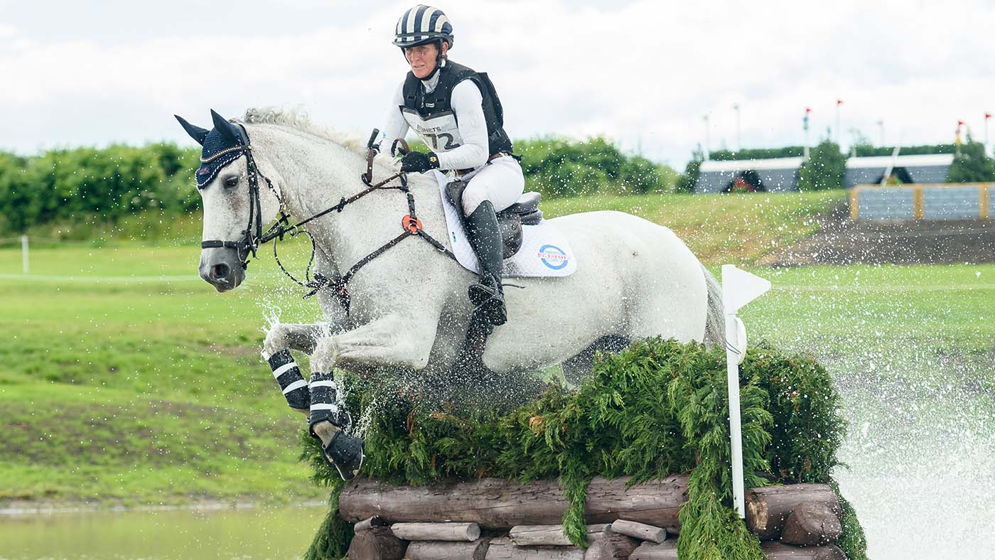 Caroline Powell and UP UP AND AWAY - Keysoe International Horse Trials 2021.